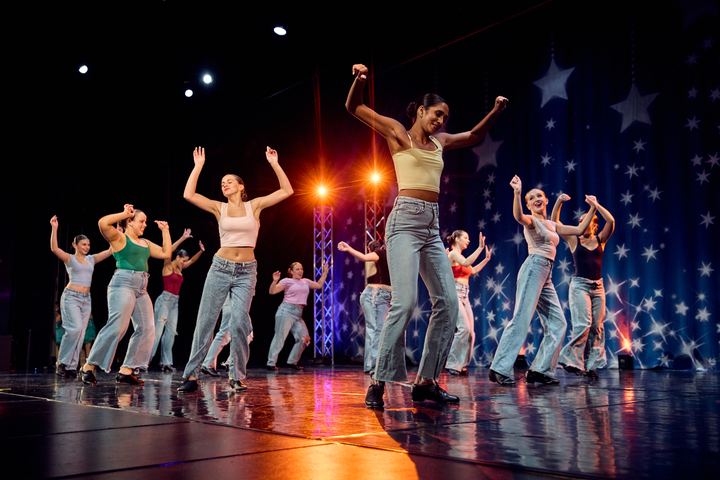 AFDS dancers performing on stage