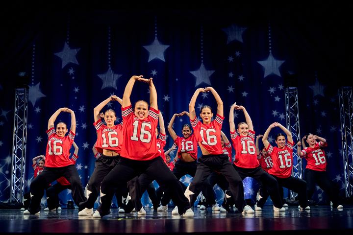 AFDS dancers performing on stage