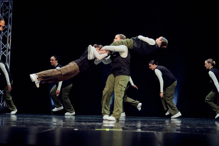 AFDS dancers performing on stage